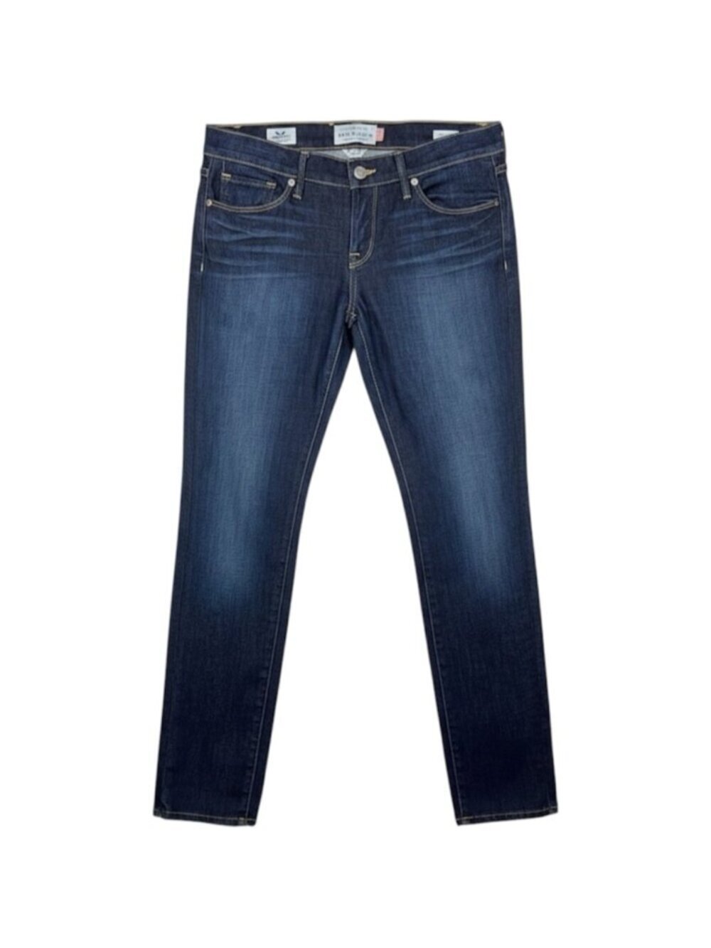 Lucky Brand White Oak Selvedge Cone Denim Charlie Jeans Dark Wash Women’s 29